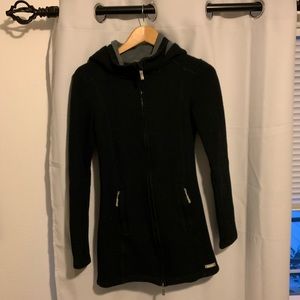 Quilted Bench Soft Sweater Jacket